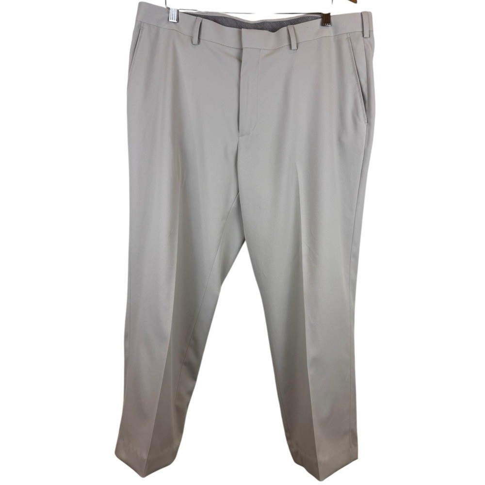 Men's PGA Tour Off White‎ Golf Pants 40x30 Stretch Flex